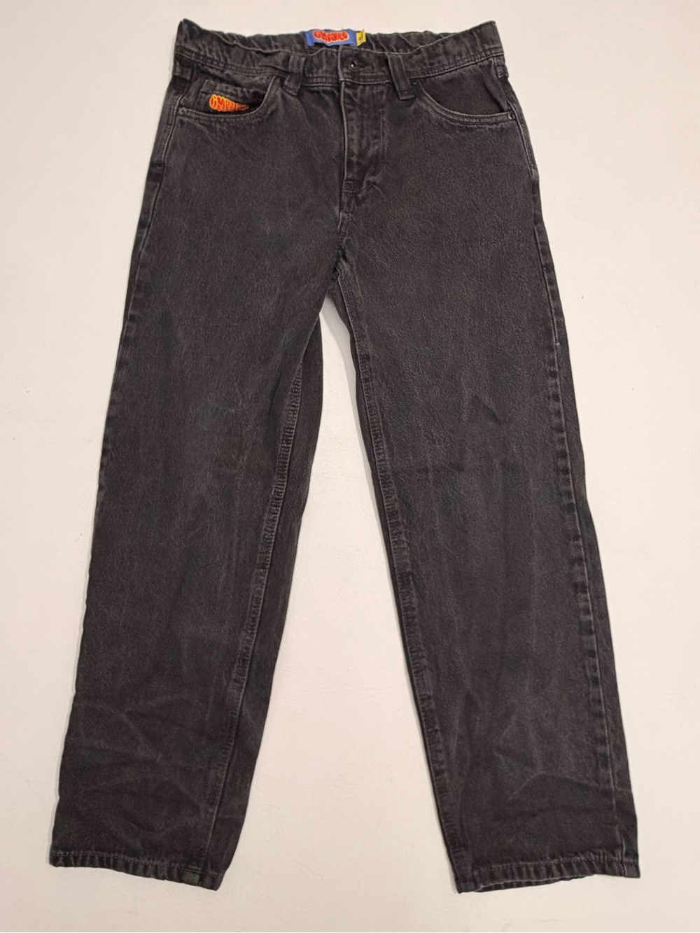 Empyre Black Washed Relaxed Jeans Size 27